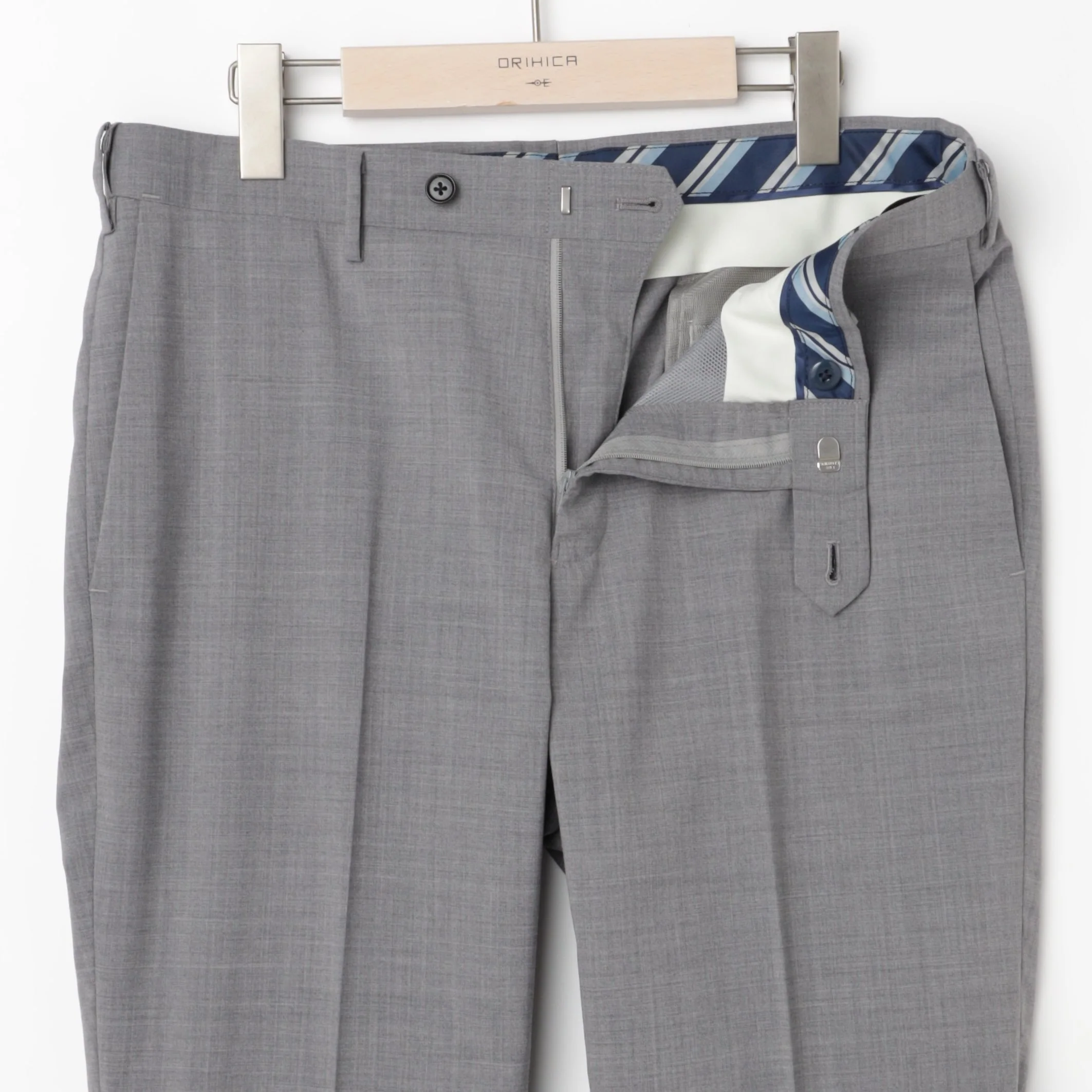 Washable Stretch Dress Pants - Light Gray - Image 2
