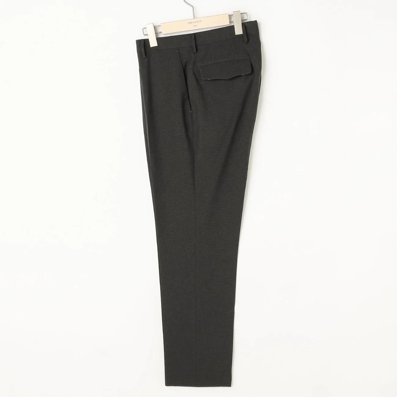 Super Cool High-breathability Houndstooth Pants - Charcoal Gray - Image 2