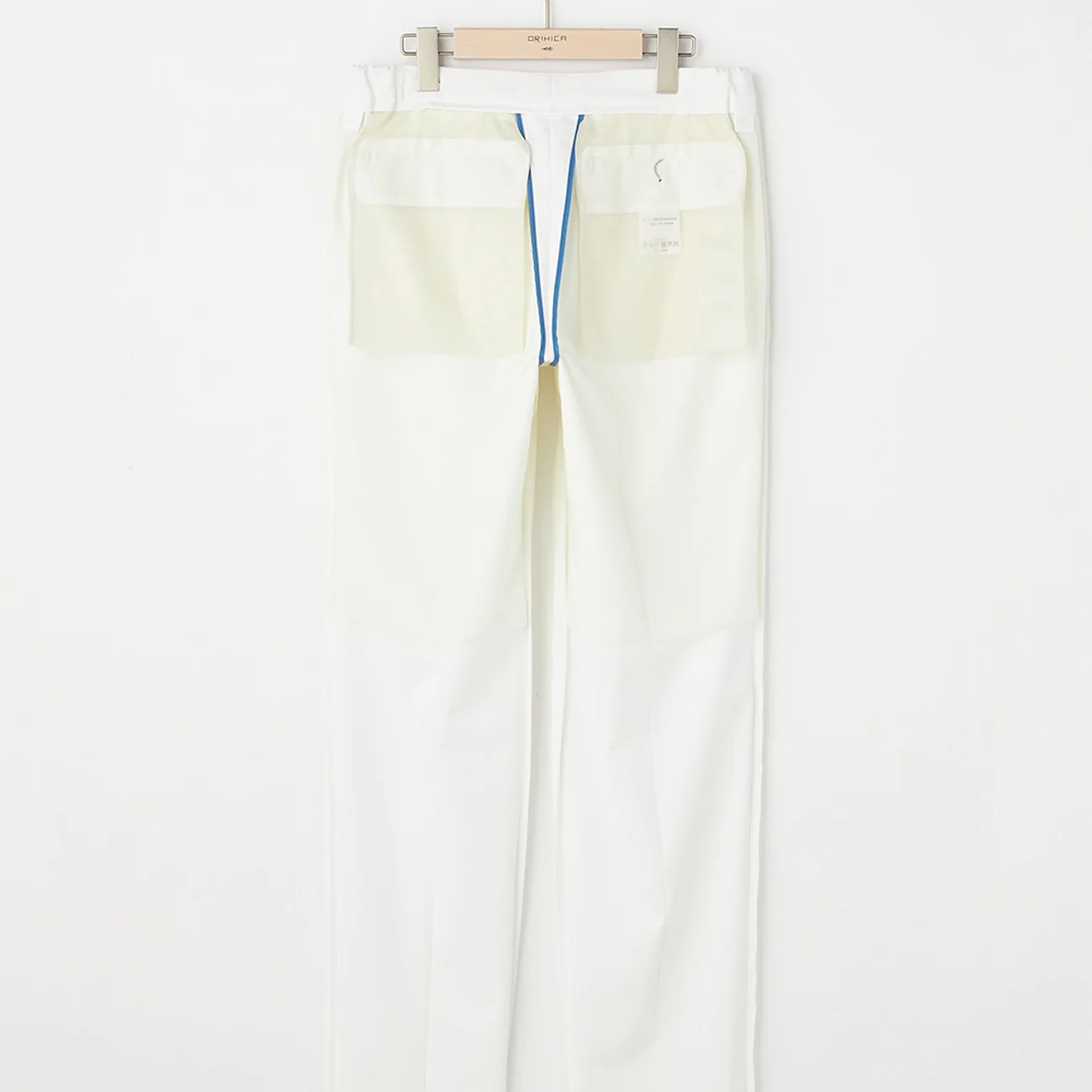 Japanese Fabric BIZSPO Washable Stretch Pants - Off-white - Image 5