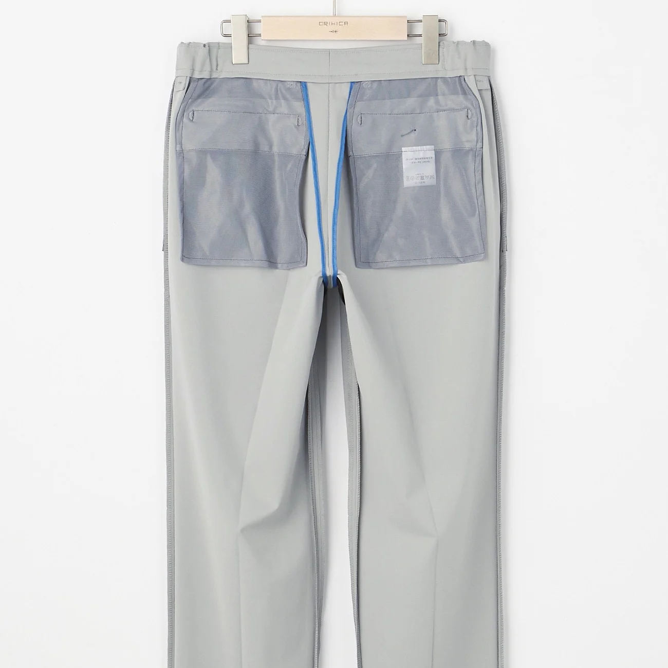 Japanese Fabric BIZSPO Washable Stretch Pants - Light Gray - Image 7