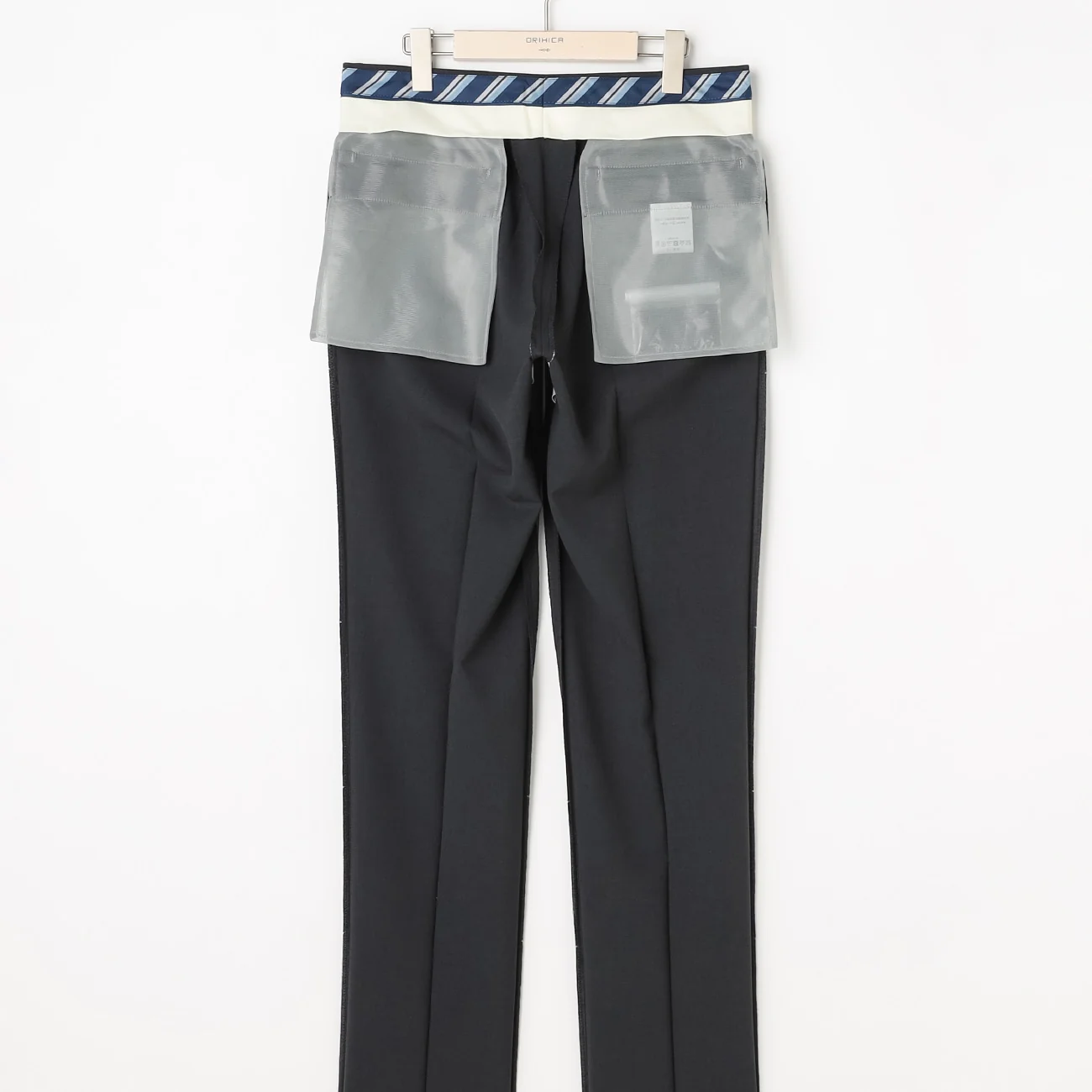 Super Cool High-breathability Suit Pants - Charcoal Gray - Image 6