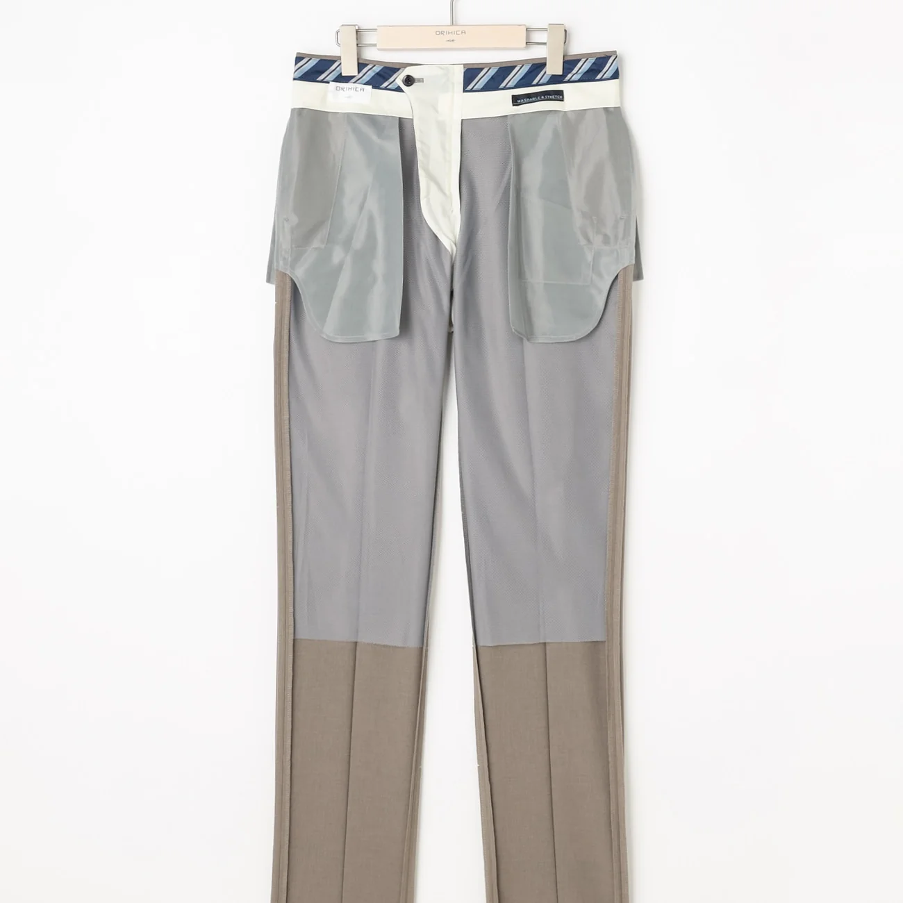 Super Cool High-breathability Suit Pants - Beige - Image 6
