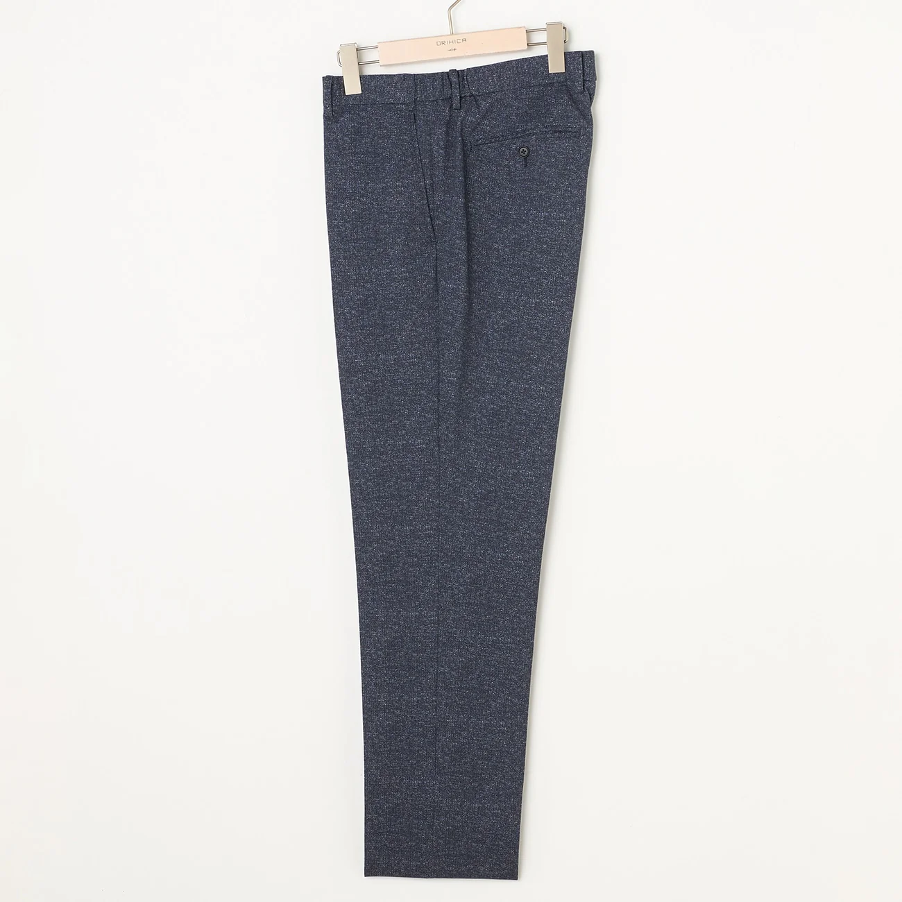 THE THIRD SUITS Japanese Fabric High-Breathability Denim-Like Pants - Navy - Image 4