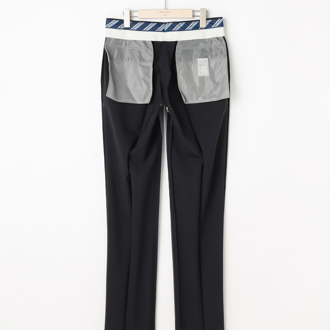 Super Cool High-breathability Check Pants - Navy - Image 6