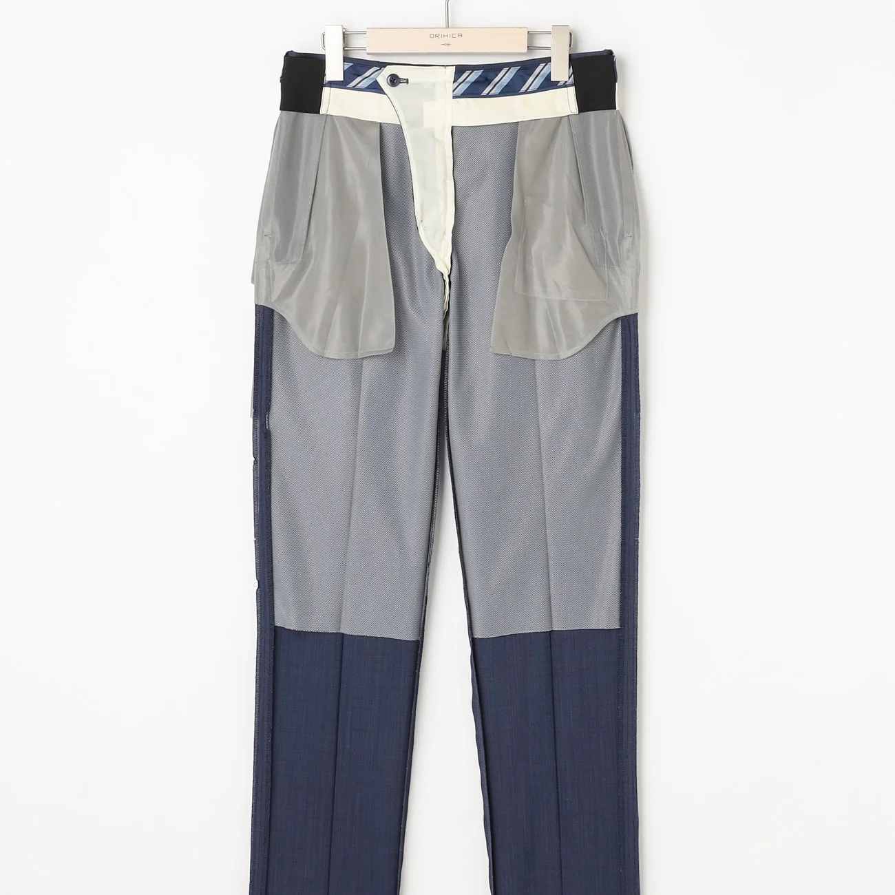 Super Cool High-breathability Pinhead Suit Pants - Navy - Image 8