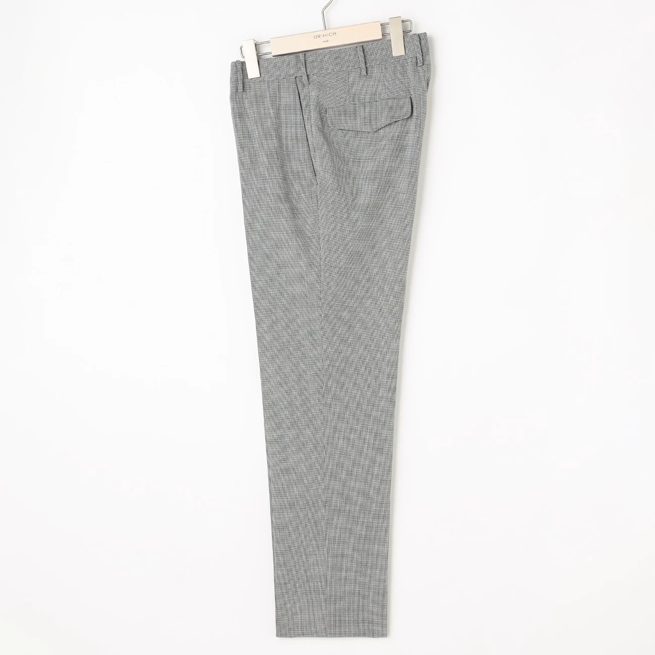 Super Cool High-breathability Houndstooth Pants - White/Black - Image 4