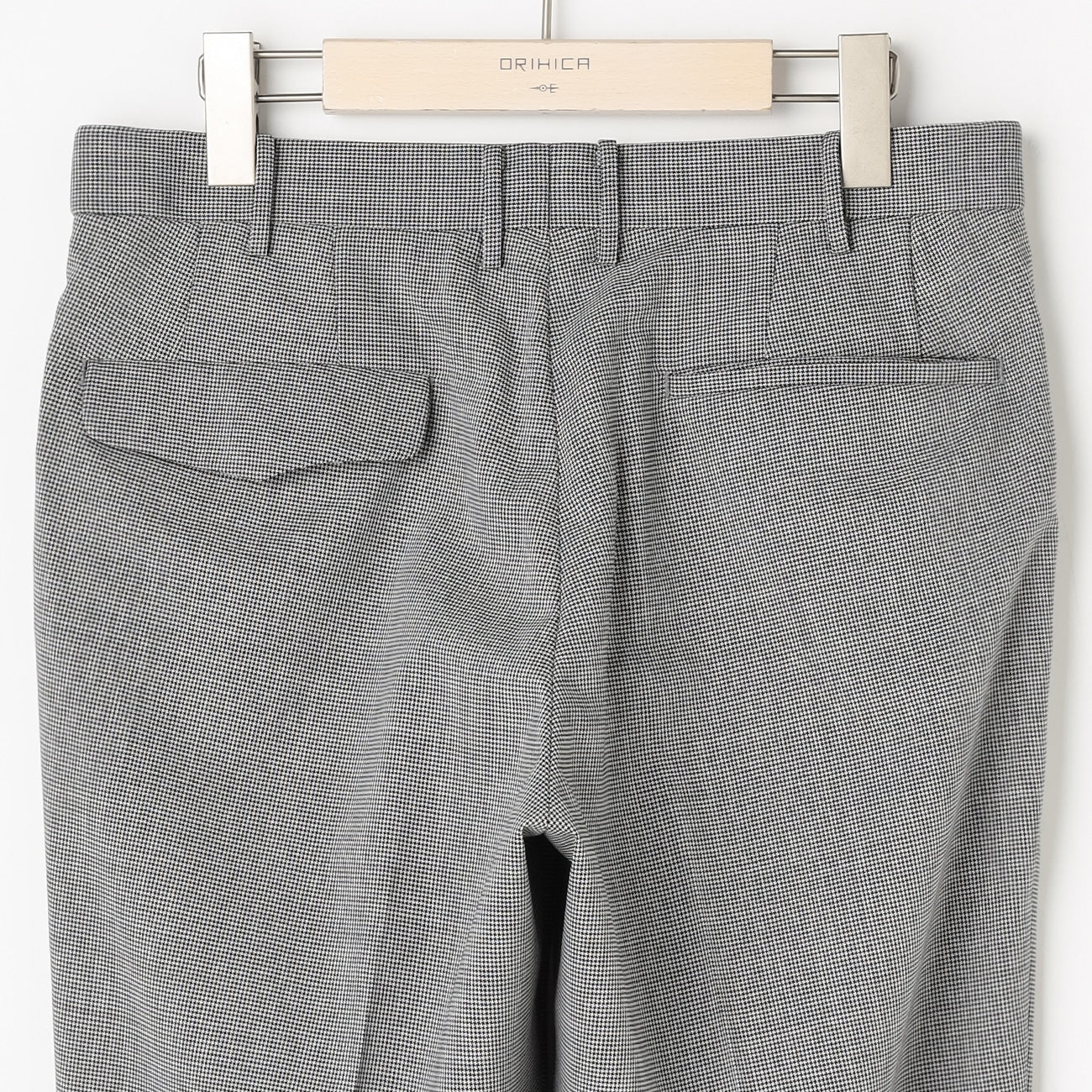 Super Cool High-breathability Houndstooth Pants - White/Black - Image 6