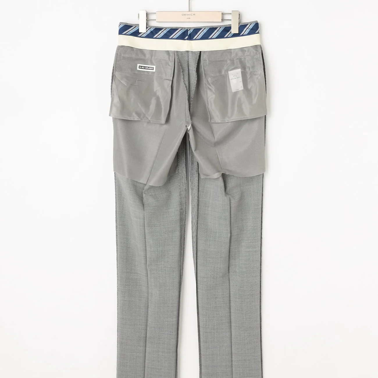 Super Cool High-breathability Houndstooth Pants - White/Black - Image 8