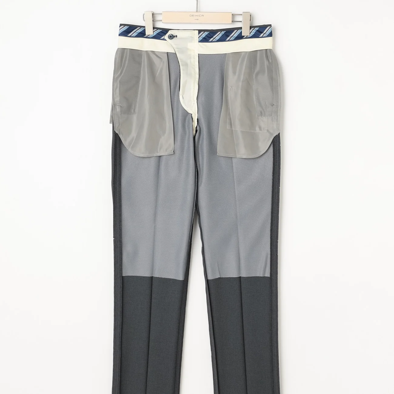 Super Cool High-breathability Check Pants - Medium Gray - Image 7