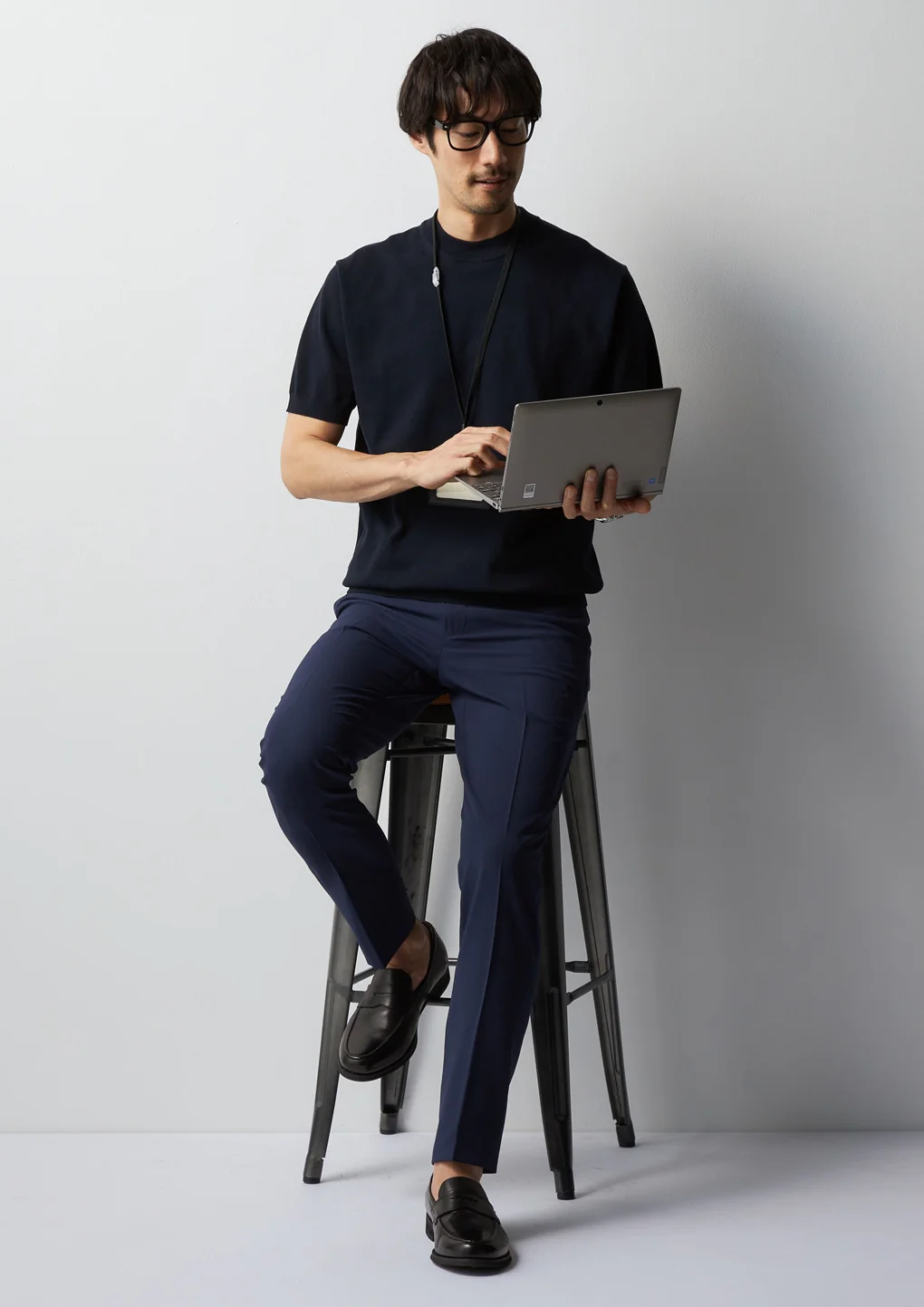 Super Cool High-breathability Pants - Navy - Image 9