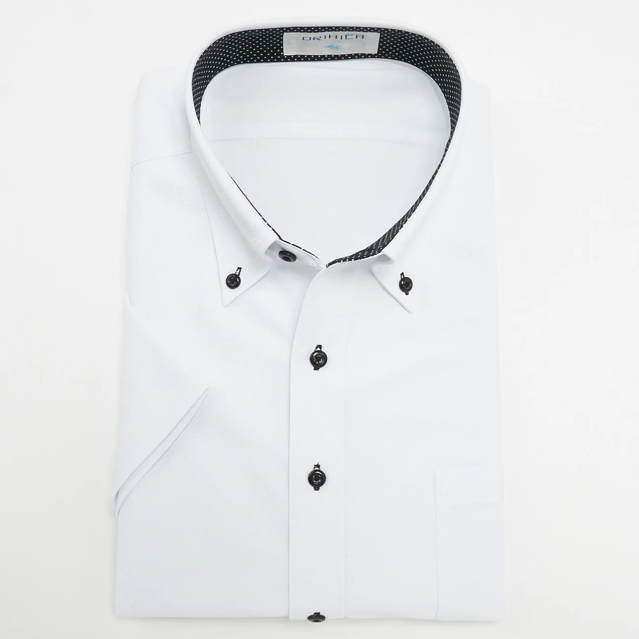 Super Non-Iron DRYDRY Short Sleeve Button-Down Shirt - White - Image 2