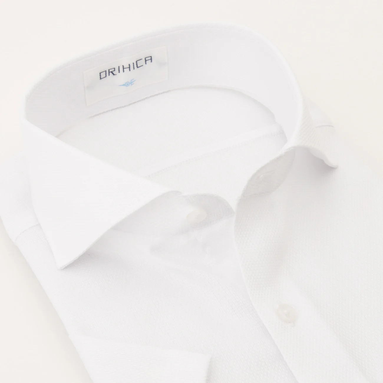 Super Cool Non-Iron Short Sleeve Cutaway Shirt - White - Image 5