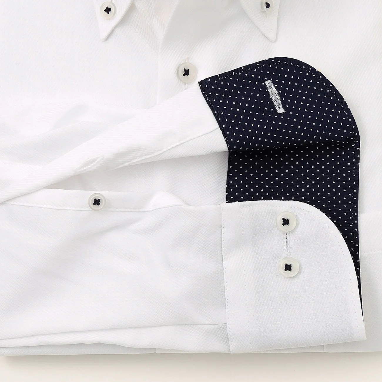 Super Non-Iron Button-Down Shirt - White - Image 3