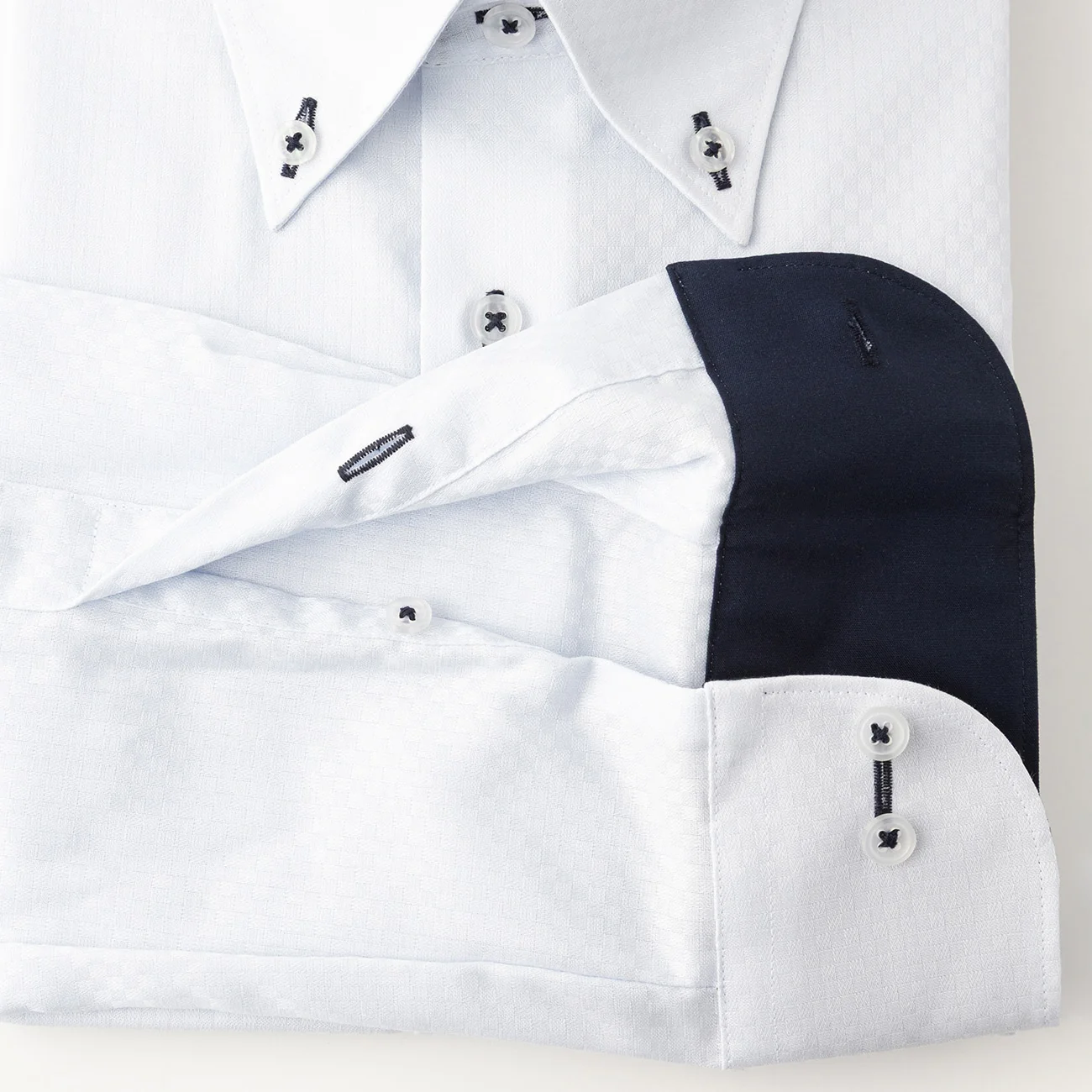 Super Non-Iron Button-Down Shirt - Blue - Image 5