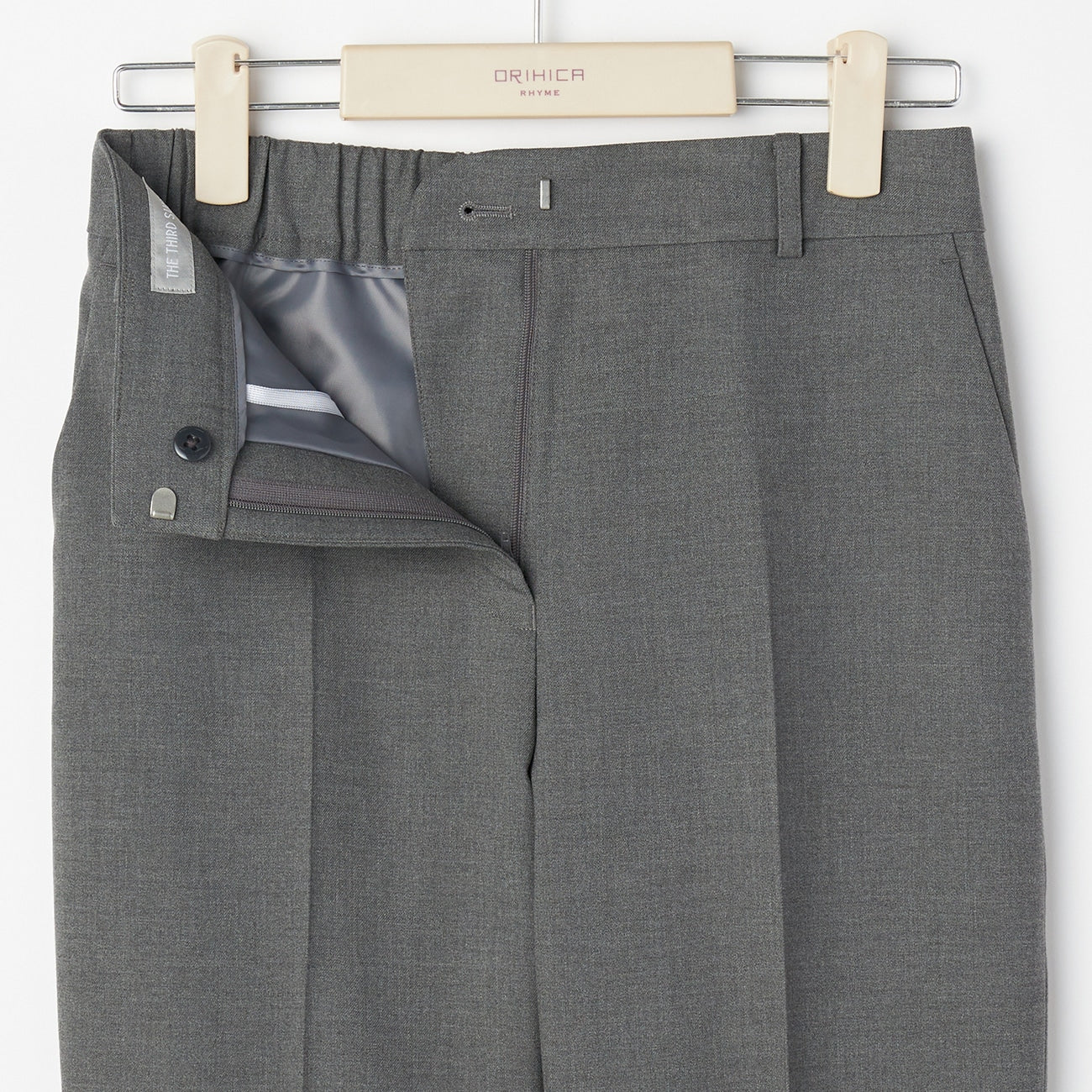 THE THIRD SUITS Cropped Pants - Medium Gray - Image 2