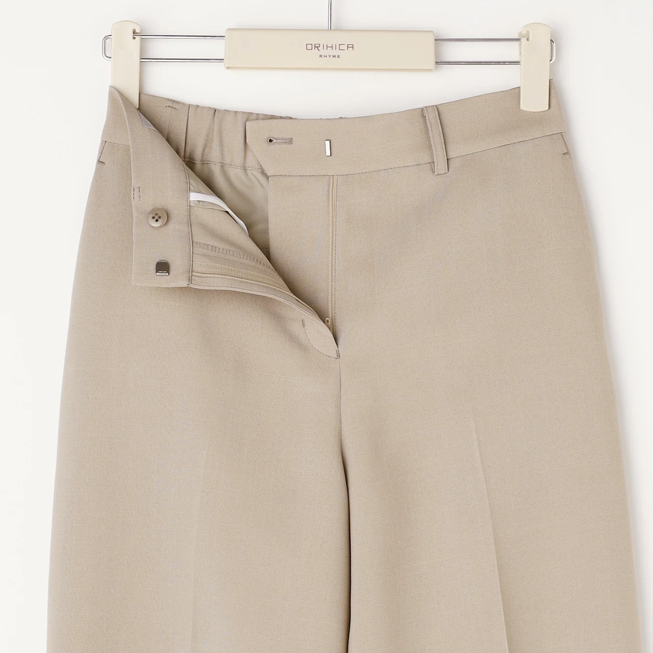 THE THIRD SUITS Wide Pants - Beige - Image 2