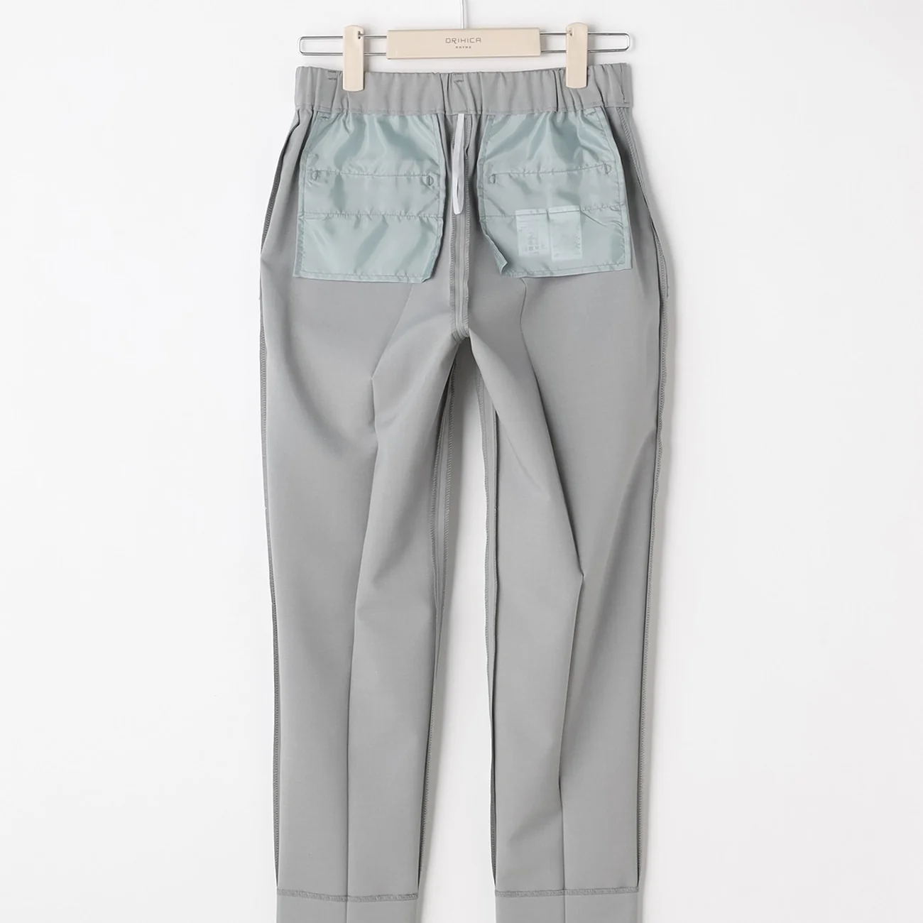 THE THIRD SUITS Cropped Pants - Light Gray - Image 5