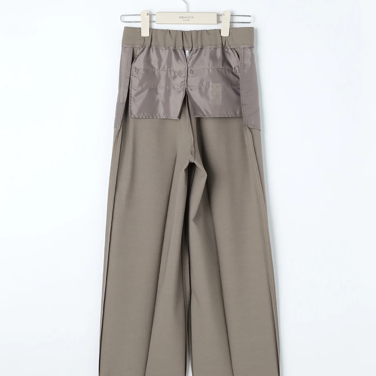 THE THIRD SUITS Washable Cool Touch Wide Pants - Beige - Image 14