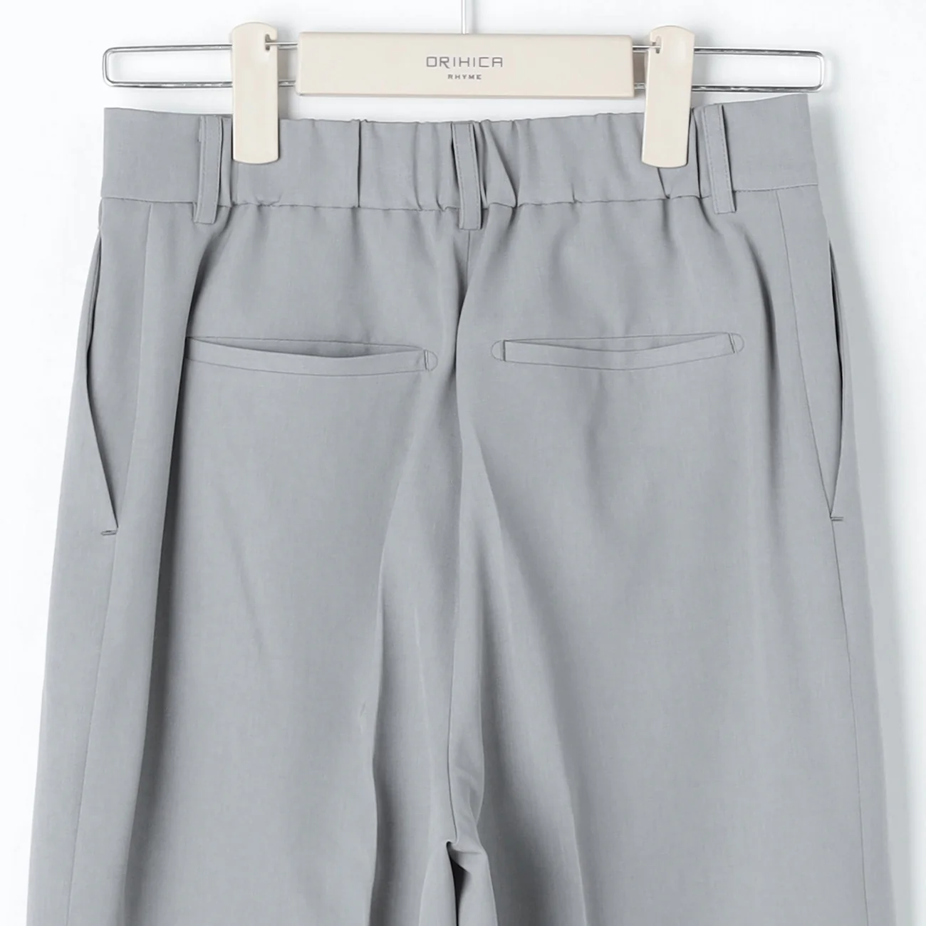 THE THIRD SUITS Washable Cool Touch Wide Pants - Light Gray - Image 8