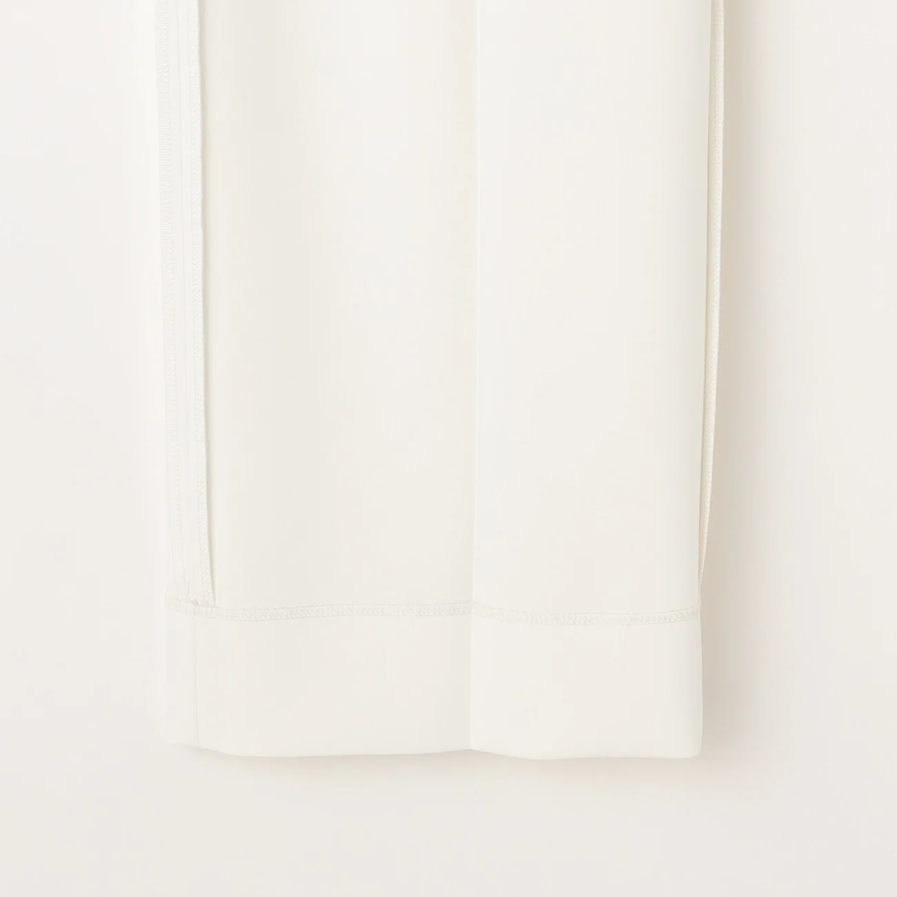 Flamingo Pleated Wide Pants - White - Image 6