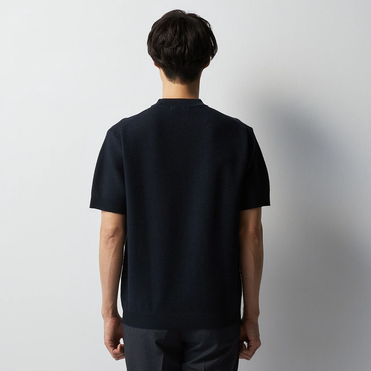 Linen Blend Kersey Knit T-Shirt - Image 4