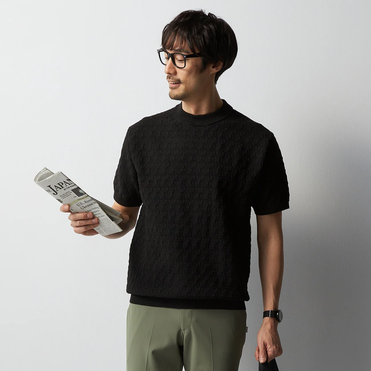BIZSPO Jacquard Knit T-Shirt - Image 16
