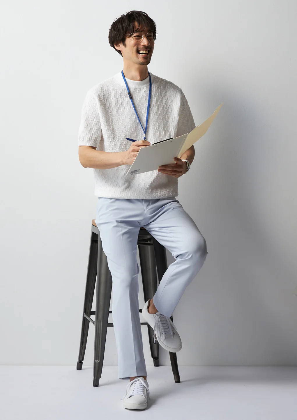 BIZSPO Jacquard Knit T-Shirt - Image 20