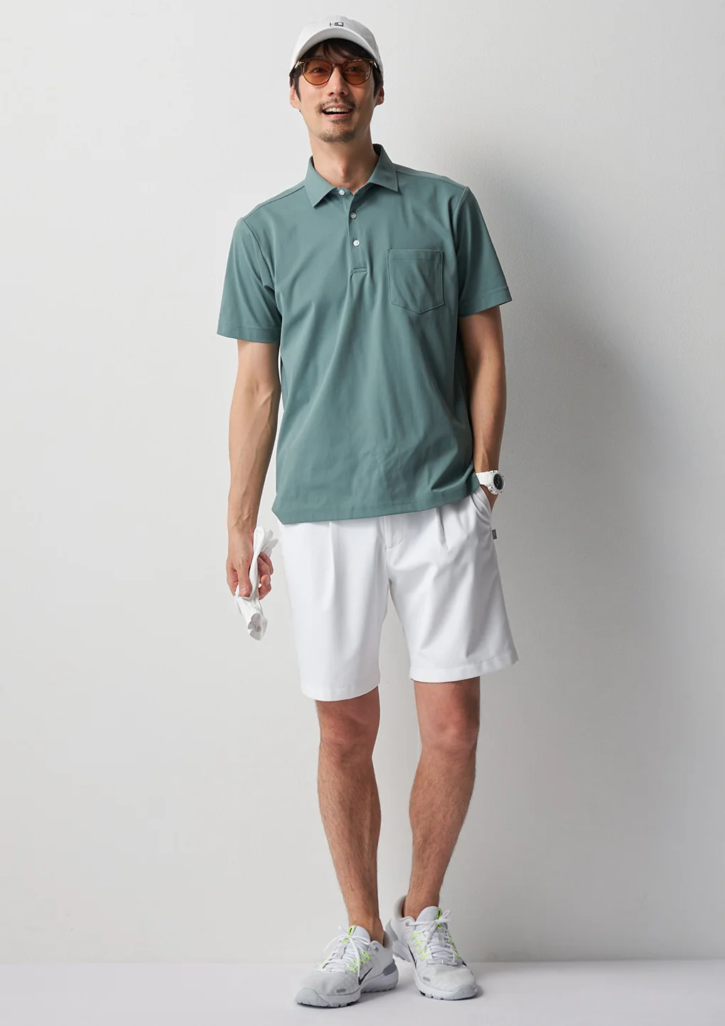 Japanese Fabric BIZSPO Shorts - Off-white - Image 9