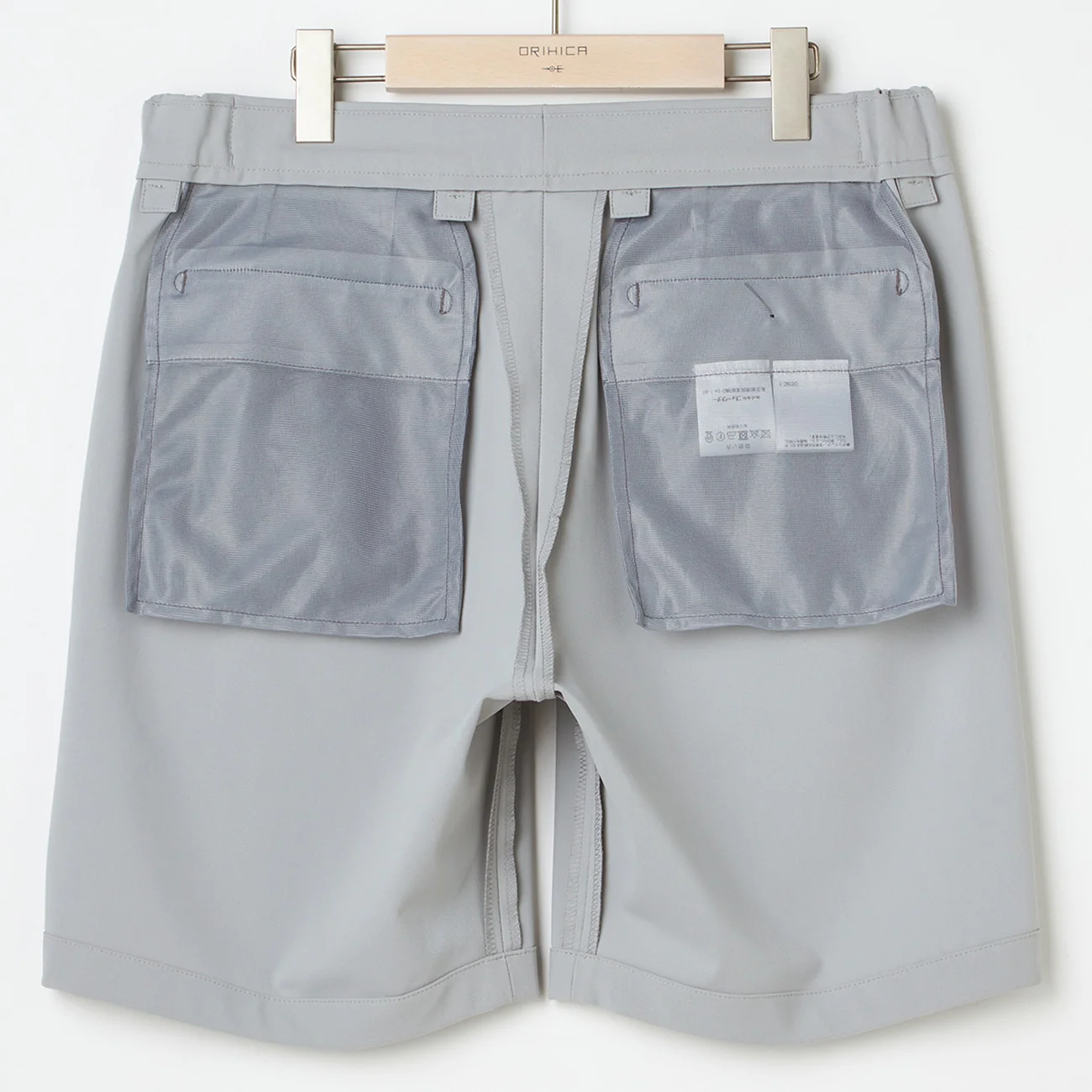 Japanese Fabric BIZSPO Shorts - Light Gray - Image 7
