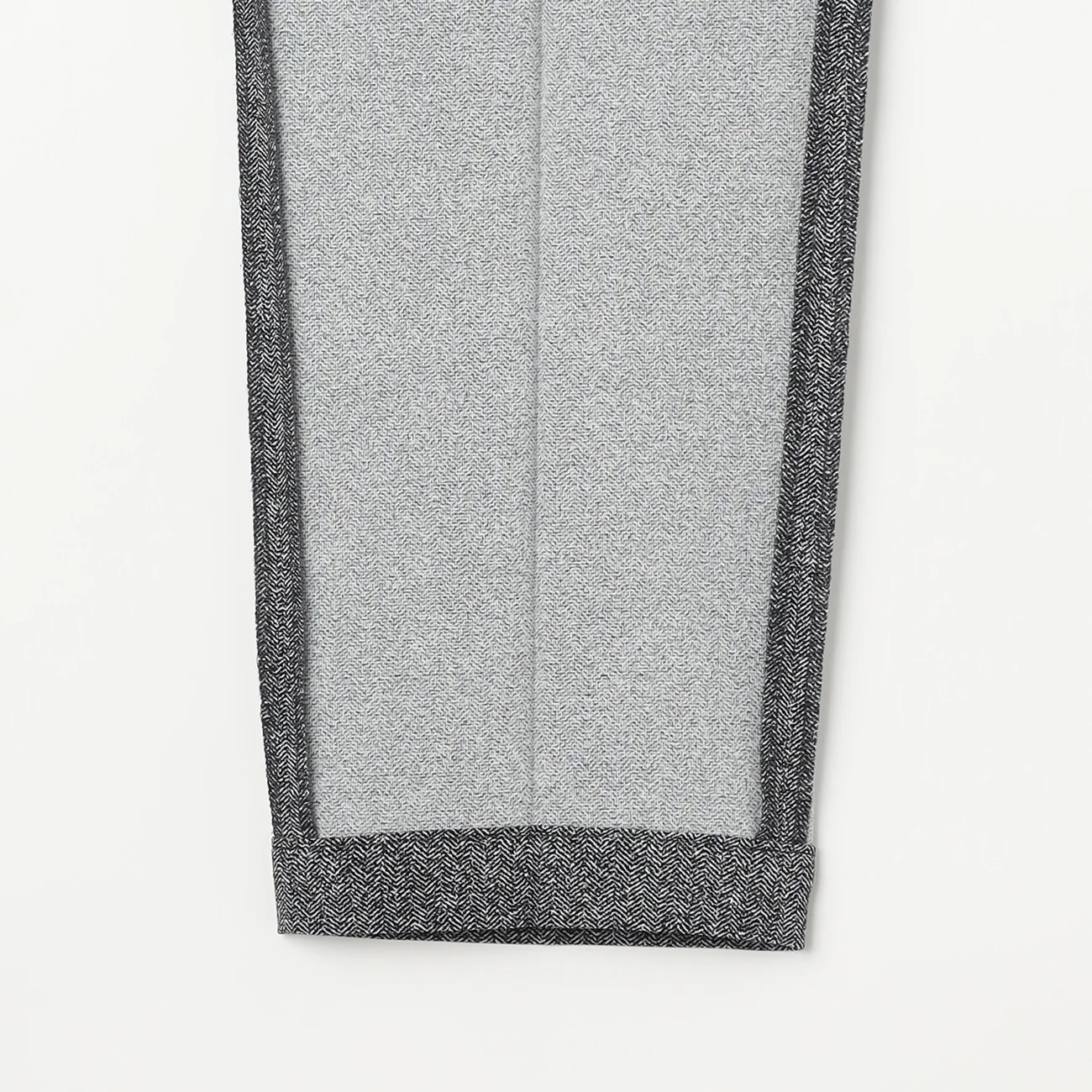 Business Casual High-Breathability Herringbone Pants - White & Black - Image 8