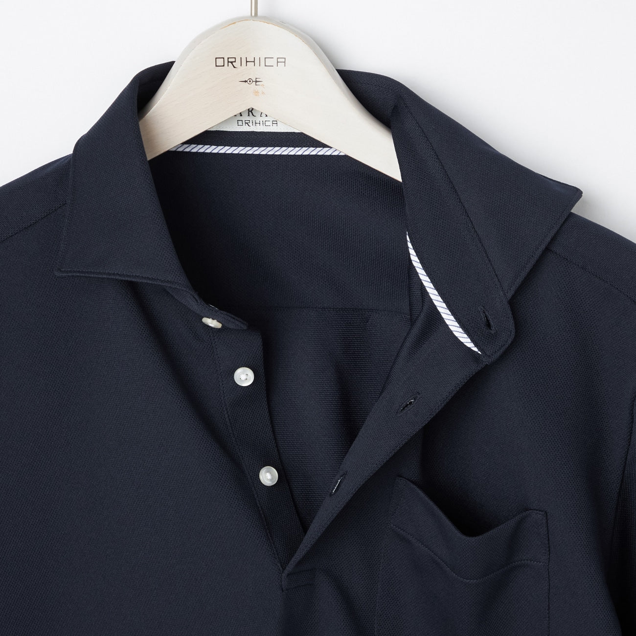 Pullover Spread Collar Polo Shirt - Image 7