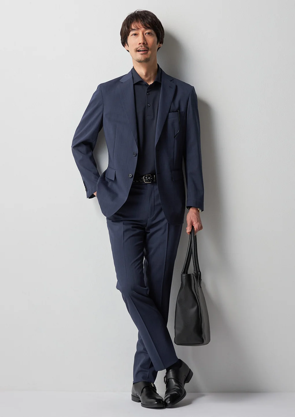 Non-Iron Spread Collar Pullover Polo Shirt - Image 18