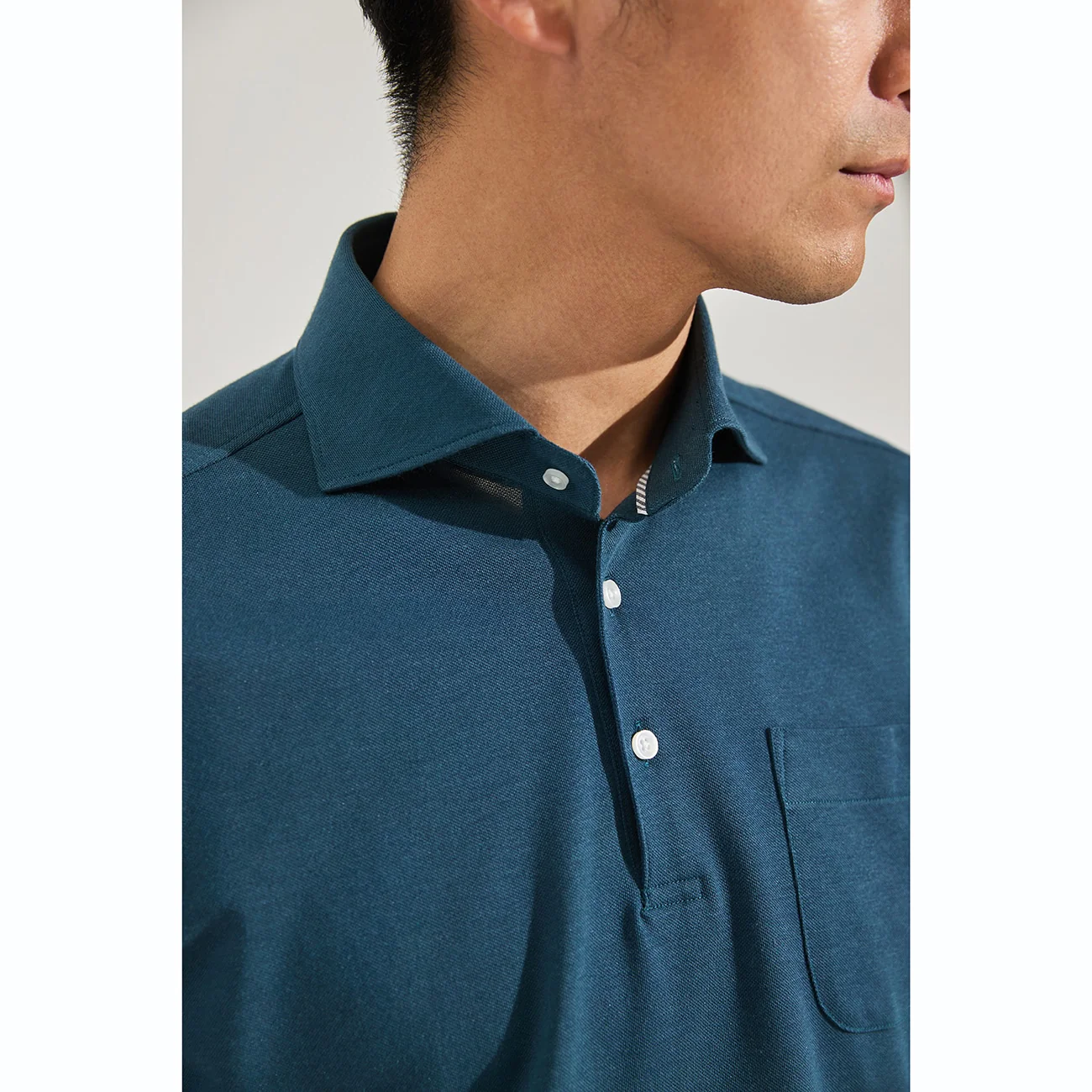 Spread Collar Polo Shirt - Image 21