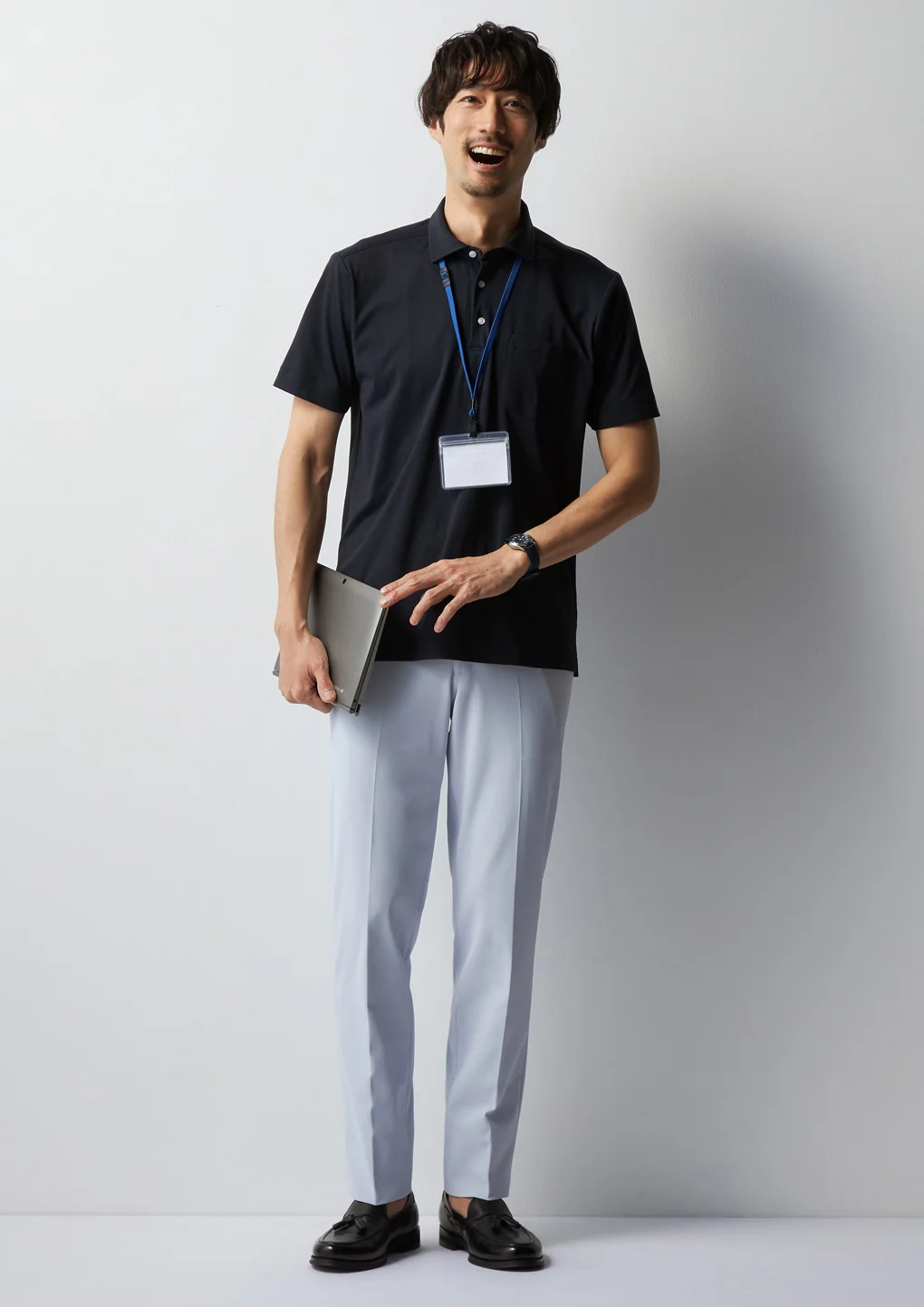 BIZSPO Pullover Smooth-Touch Polo Shirt - Image 25