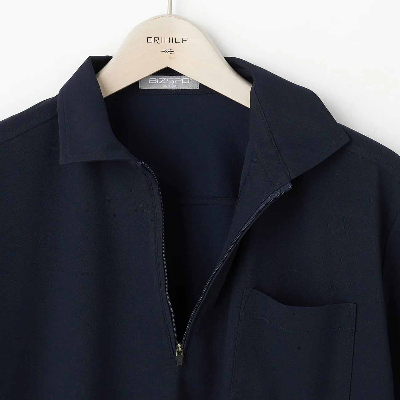 BIZSPO Half-Zip Pullover Polo Shirt - Image 5