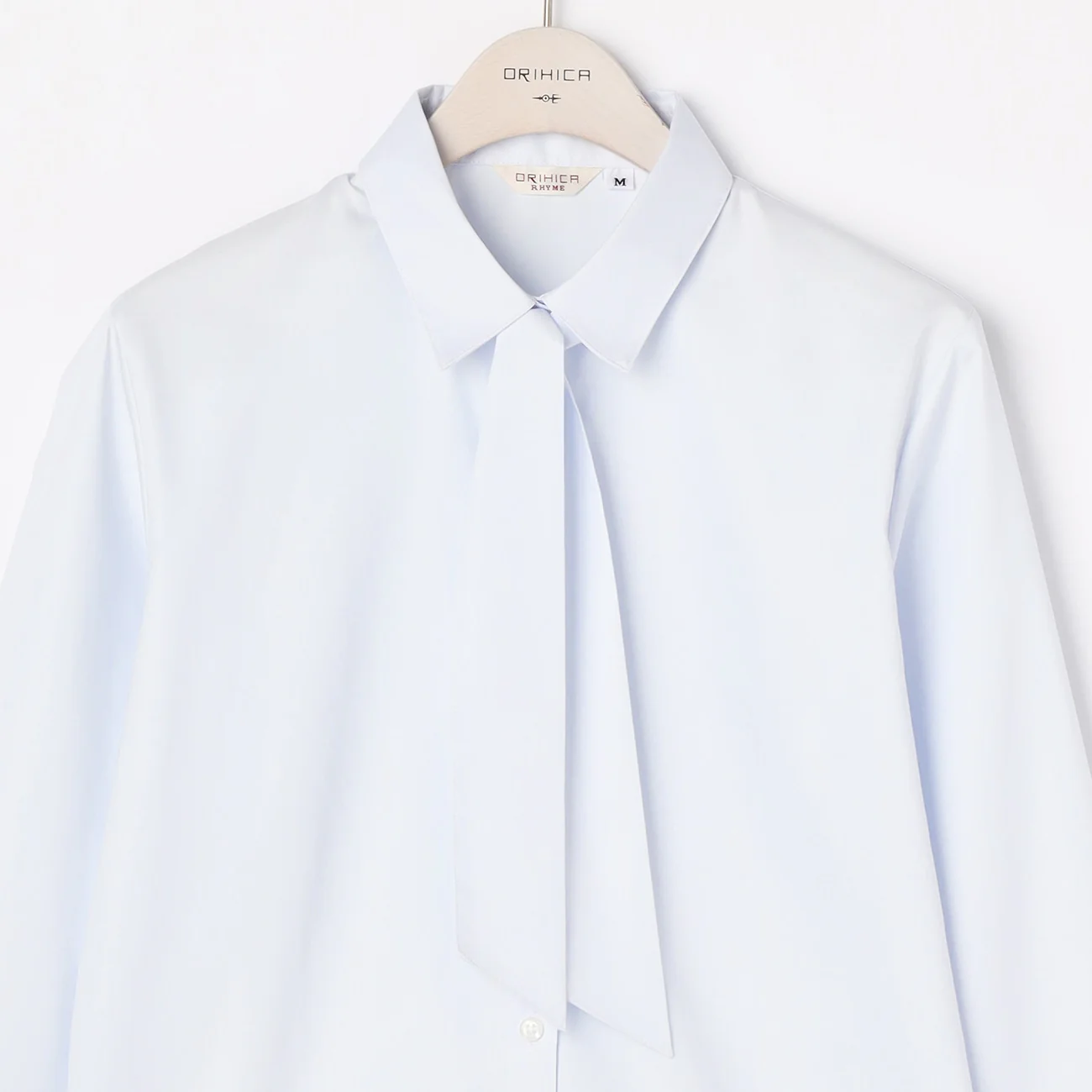 3-Way Point Collar Shirt - Blue - Image 5
