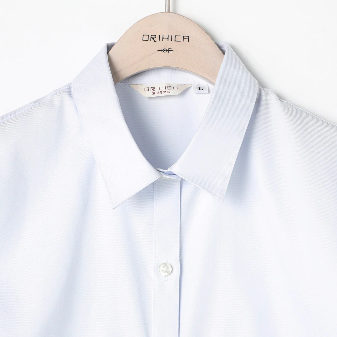 3-Way Point Collar Shirt - Blue - Image 6