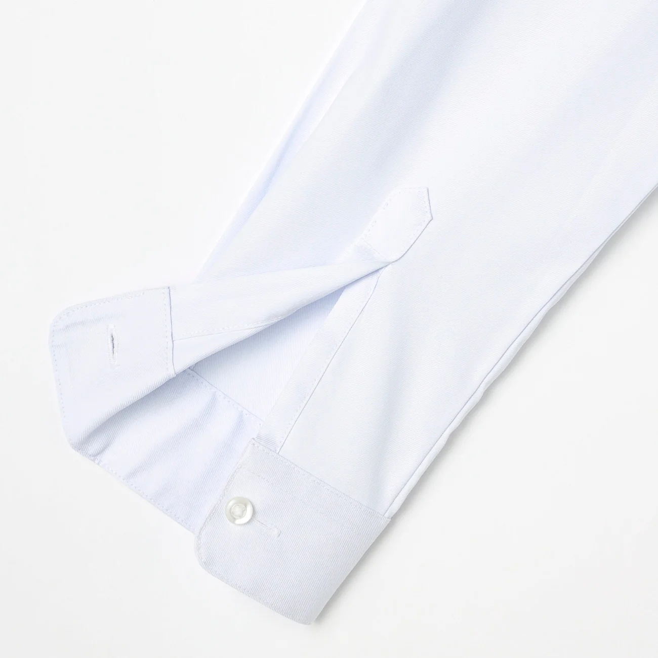 3-Way Point Collar Shirt - Blue - Image 7