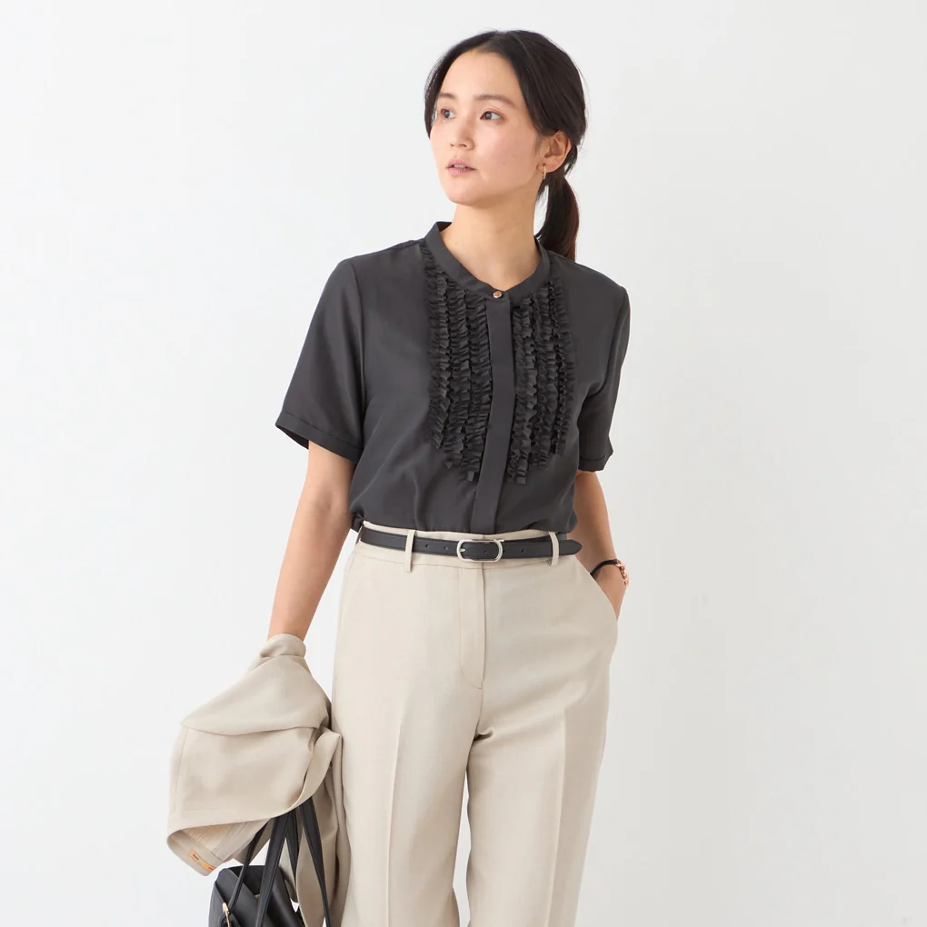 Bosom Ruffle Blouse - Image 14