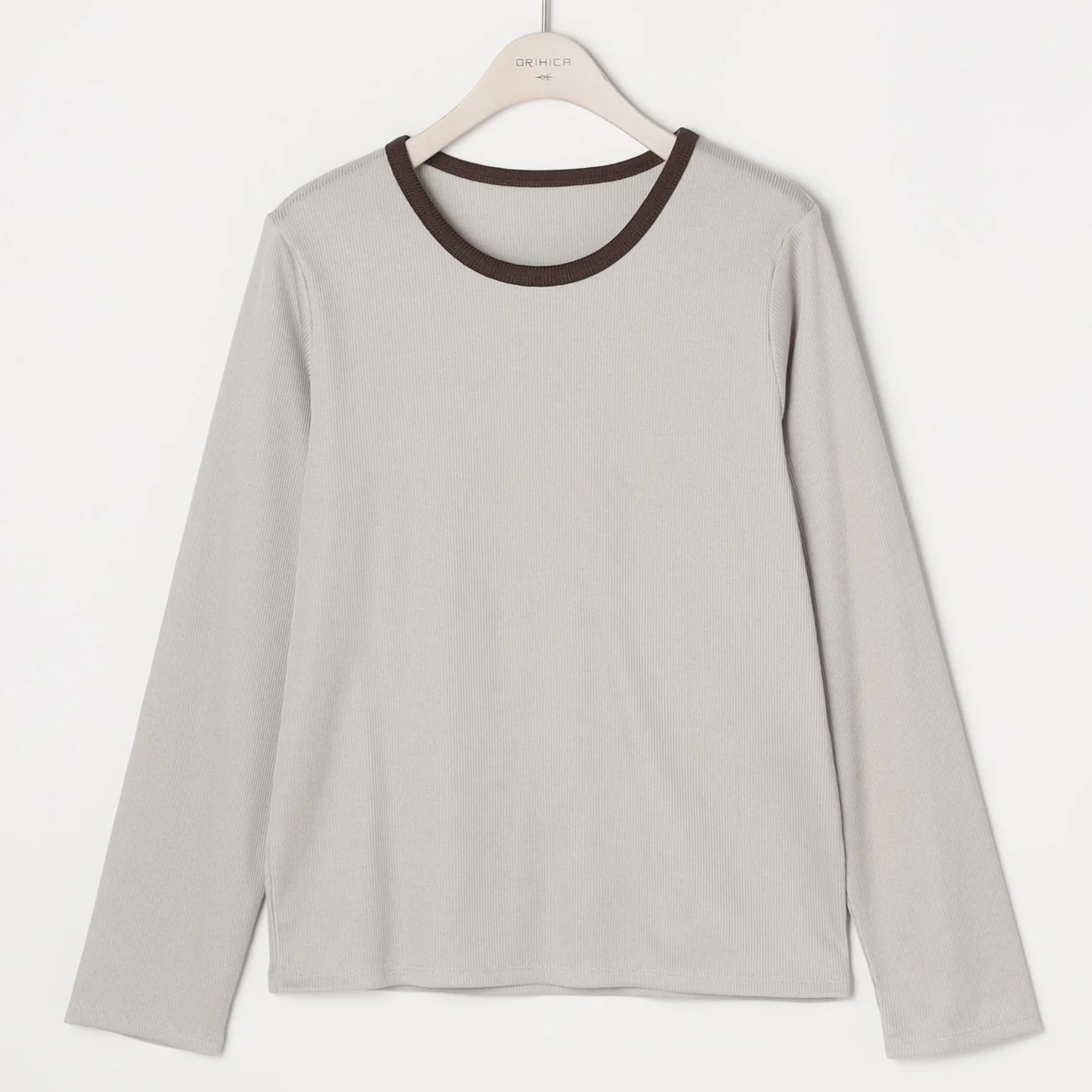 Color-Block Ribbed Knit Top - Image 8