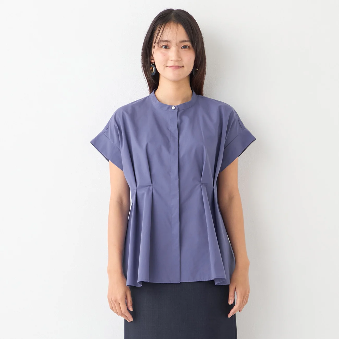 Anti-Sweat-Stain Peplum Blouse - Image 5