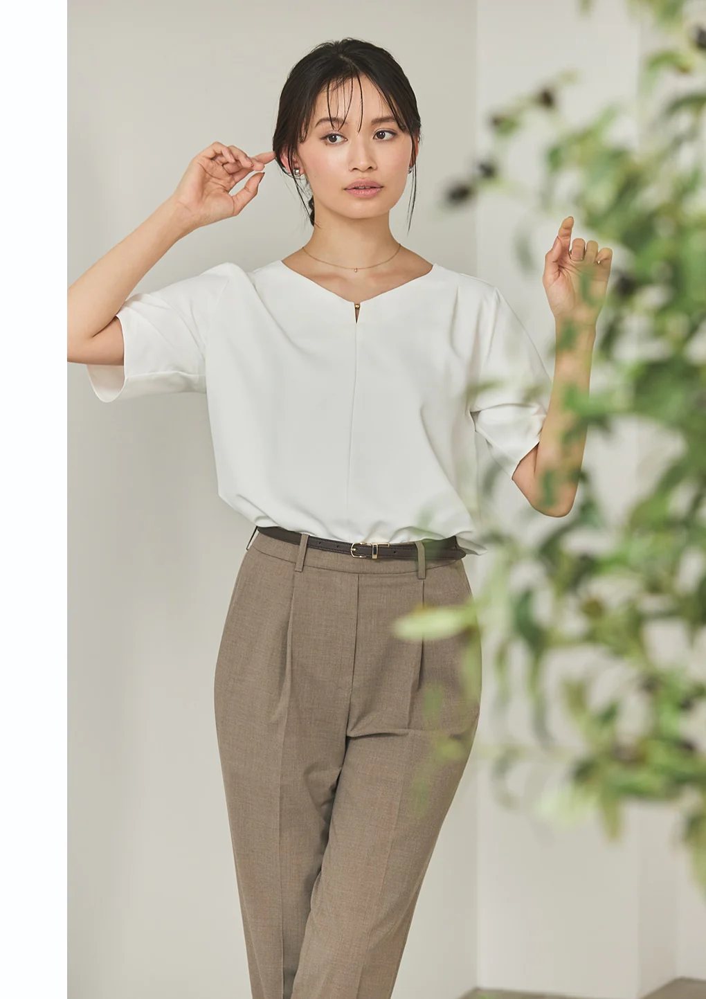 VEIL V-Neck Blouse - Image 20