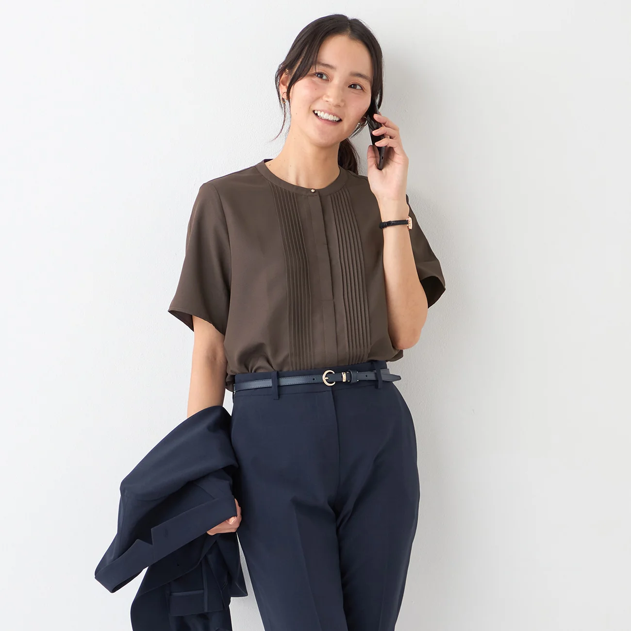 VEIL Pintuck Blouse