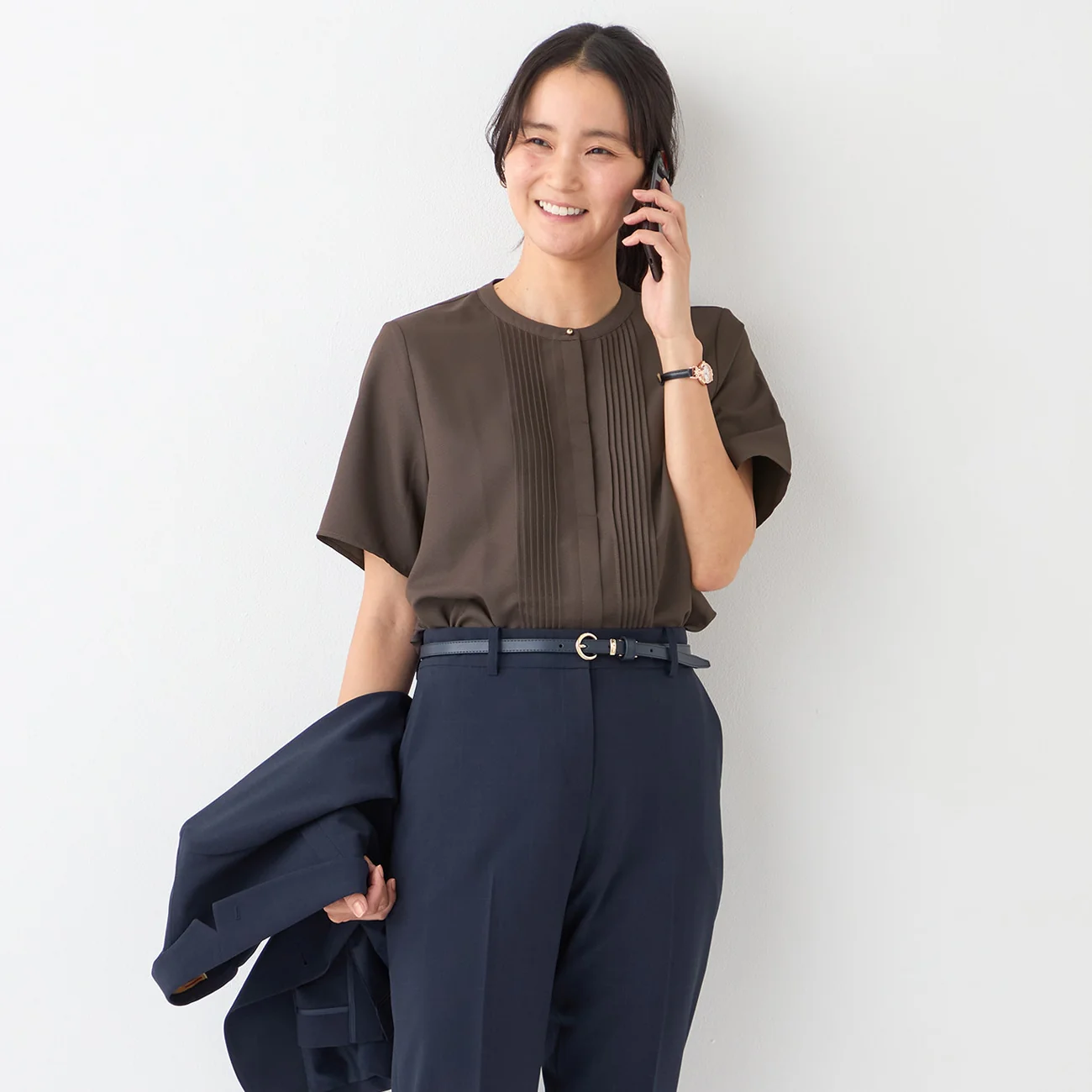 VEIL Pintuck Blouse - Image 4