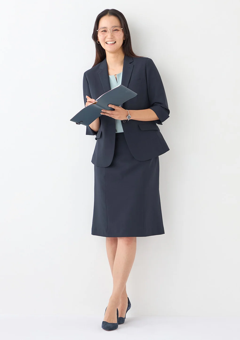 Tucked Blouse with Metal Accessory - Image 36