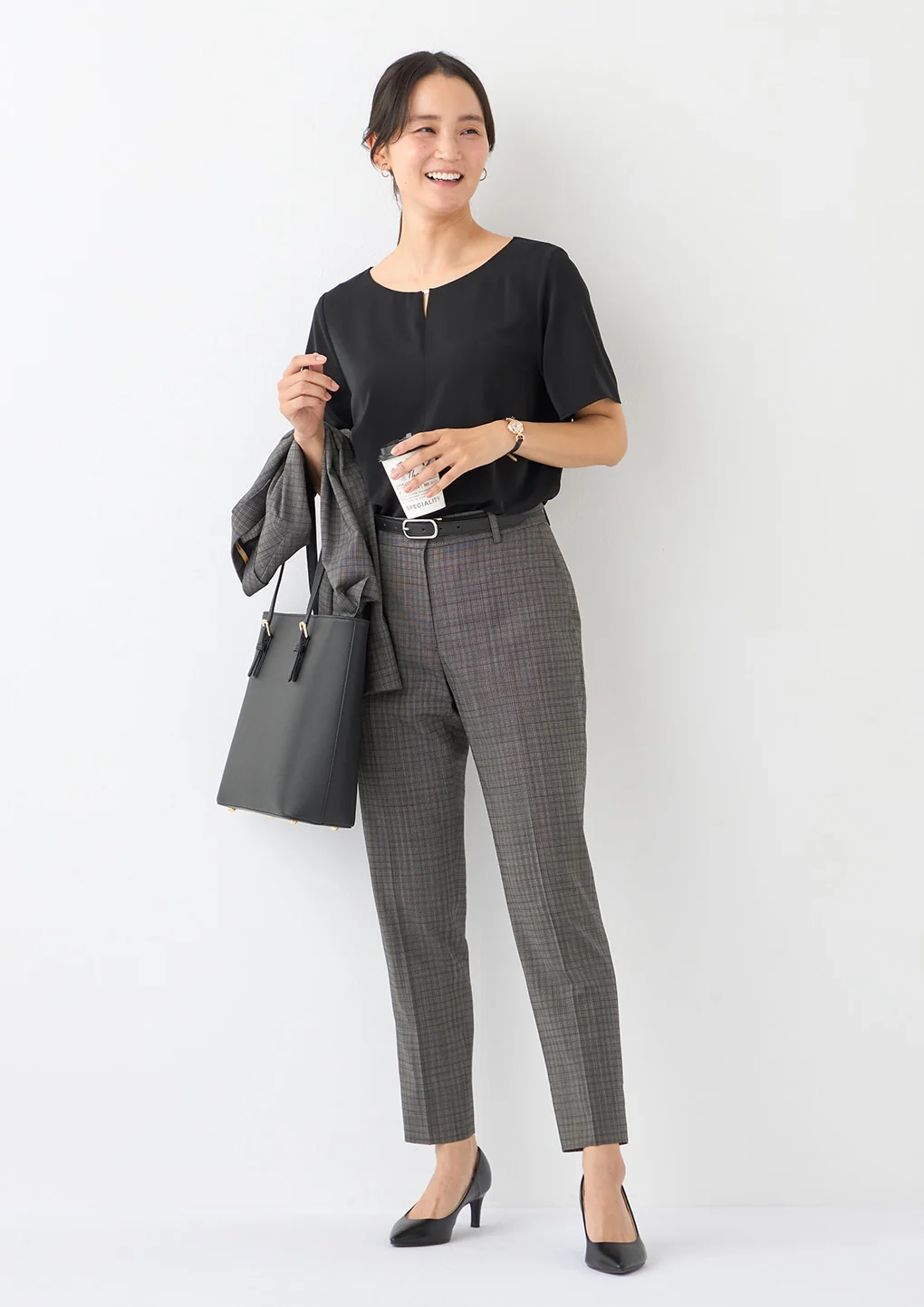 Tucked Blouse with Metal Accessory - Image 39
