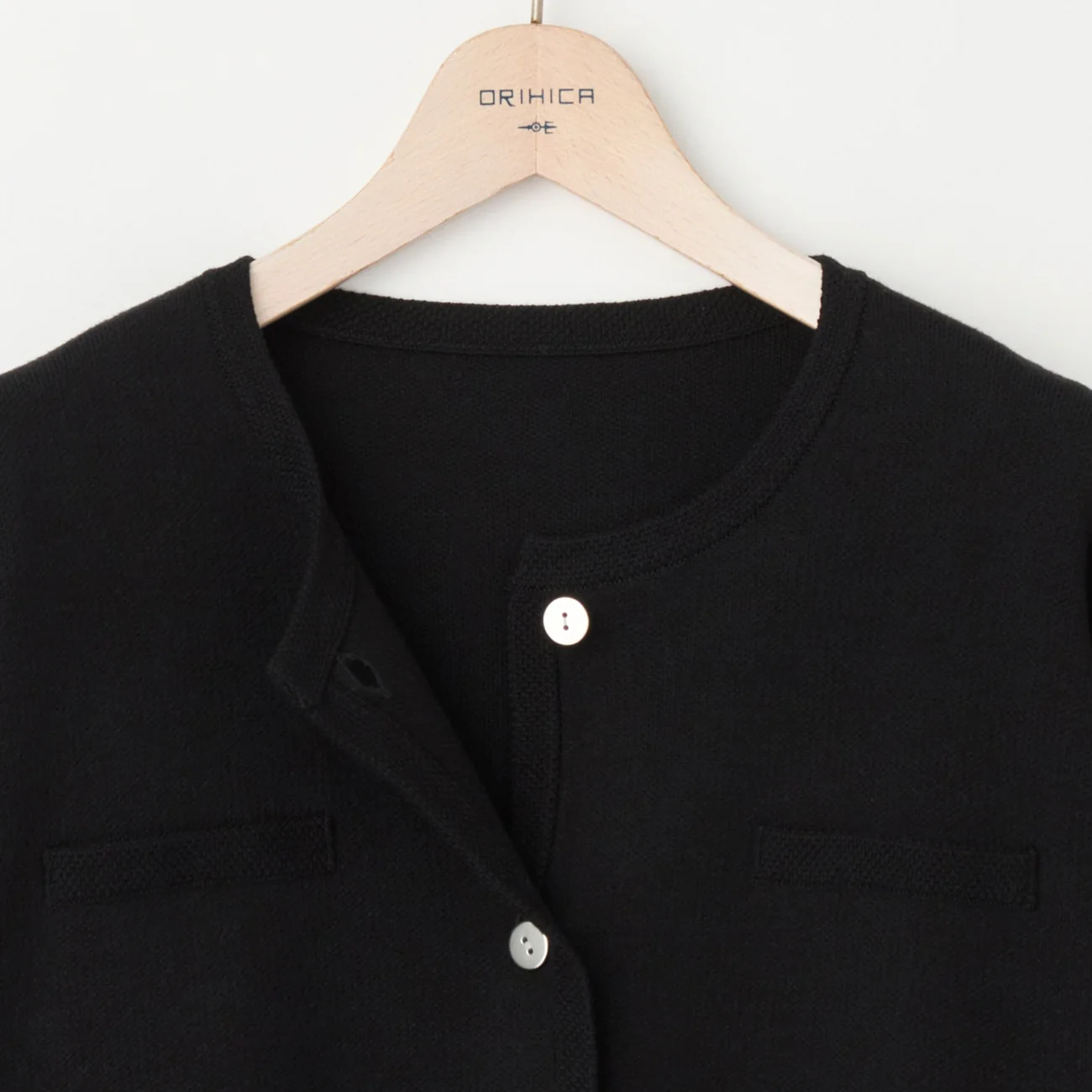 Knit Jacket with Chest Pocket - Image 5