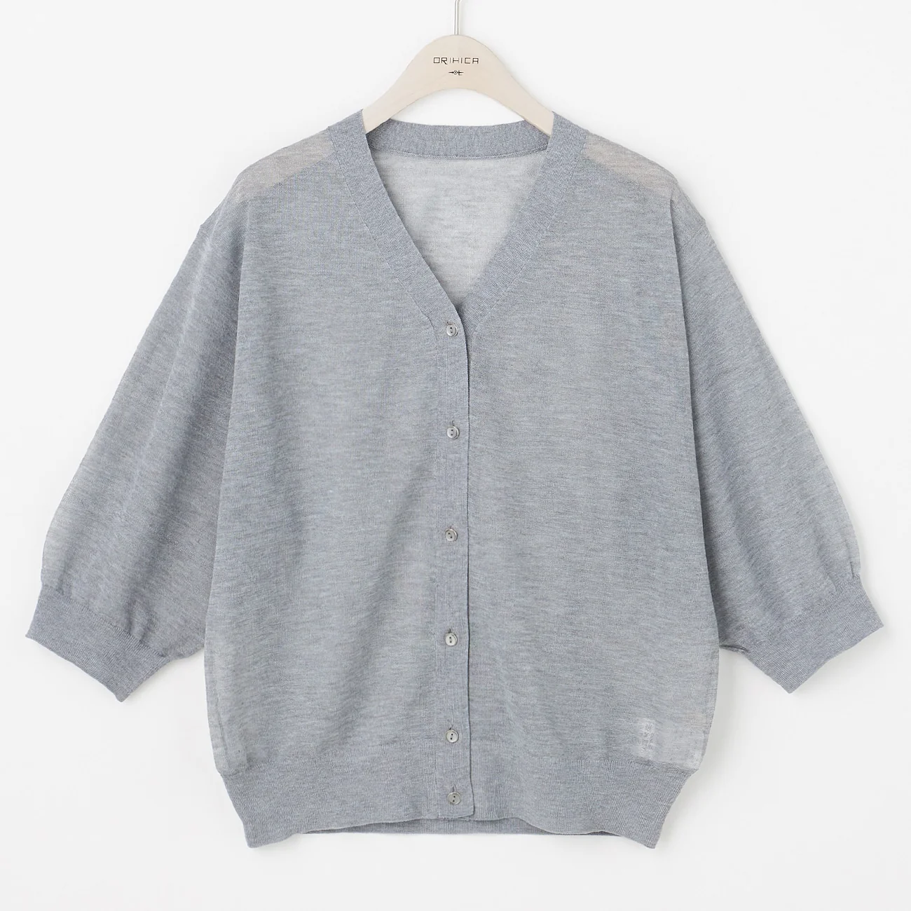 Sheer Glitter V-Neck Cardigan - Image 28