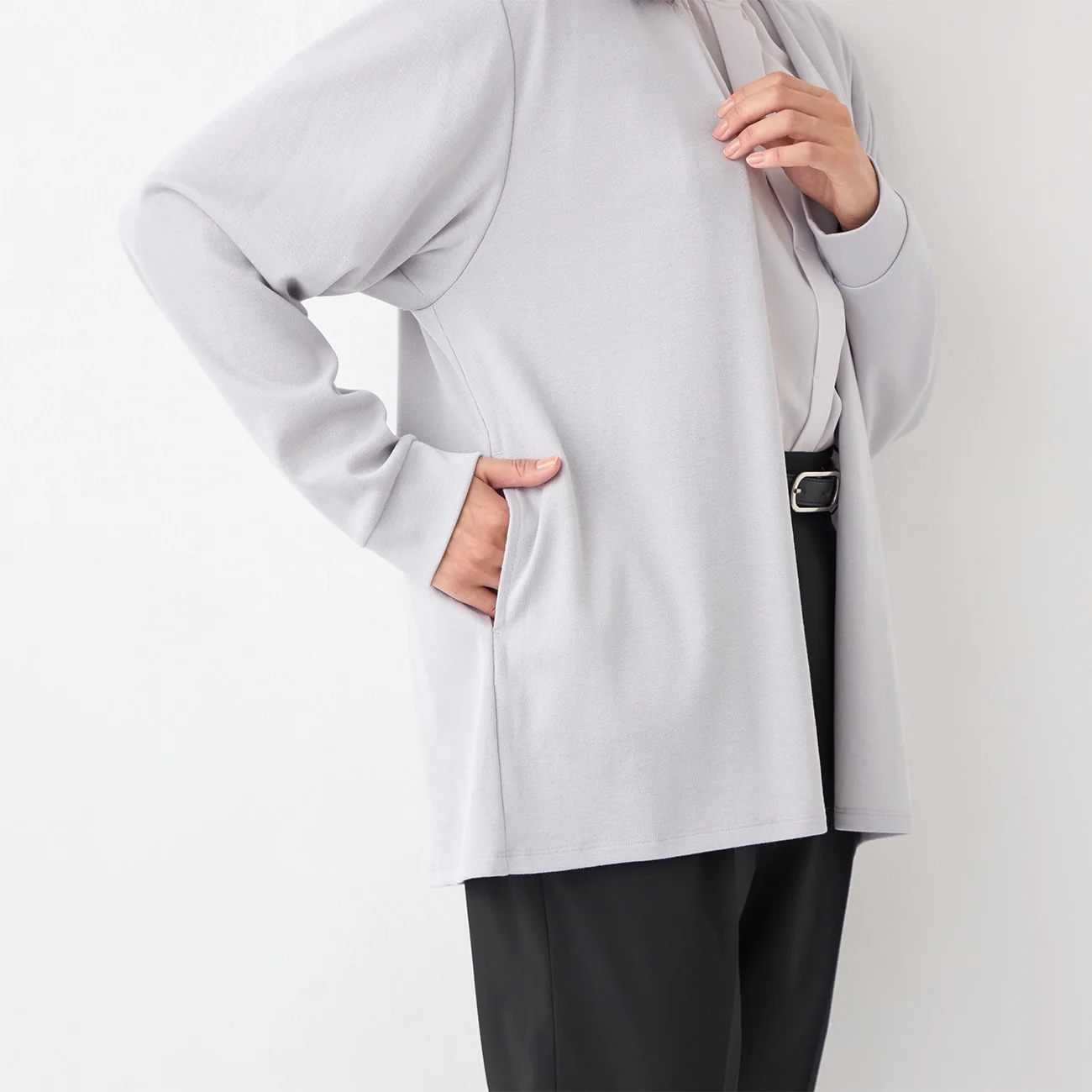 Open-Front Cardigan - Image 15