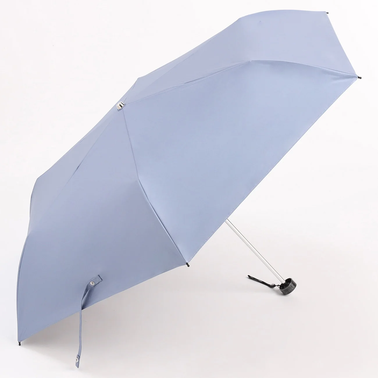All-Weather Folding Umbrella - Blue - Image 2